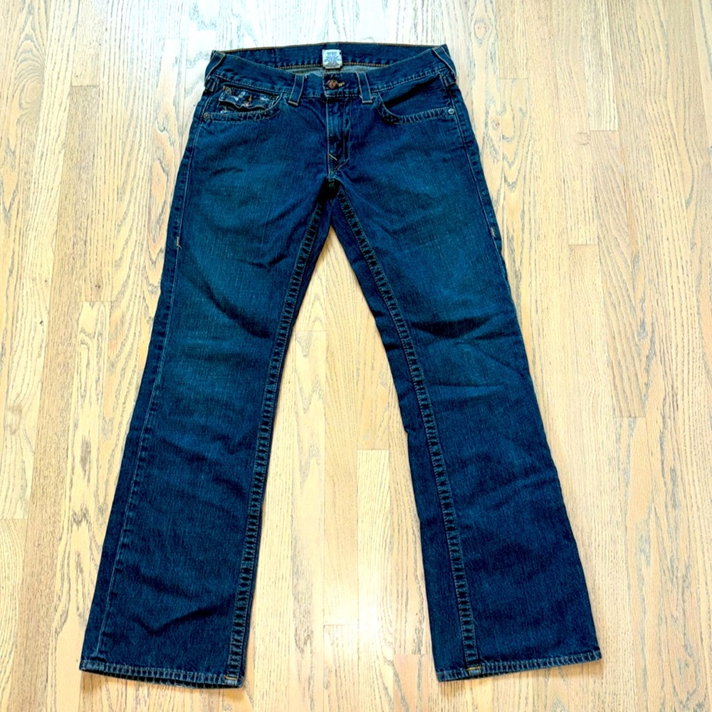True Religion size 33 bootcut denim jeans